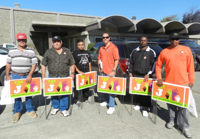 Laborers union members worked to get out the vote for the November 2012 election.