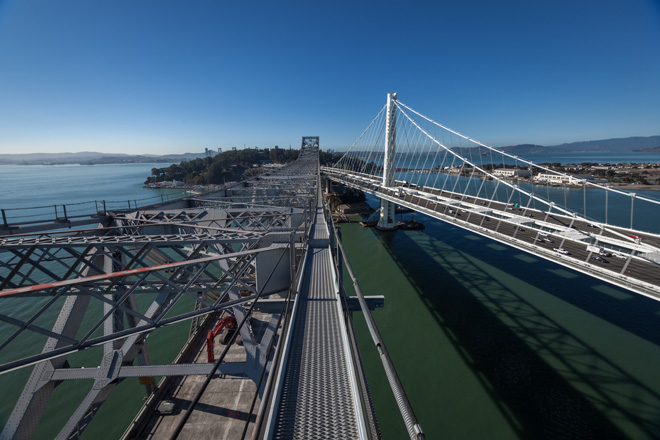 San Francisco Oakland Bay Bridge. Photo courtesy of Caltrans.